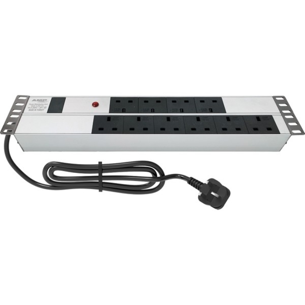 Connect 19″  2u  10 Brıtısh Type BS1363 Socket Surge Protectıon Devıce Connected, 3x1,5 Mm² Nymhy Cable, BS1363 Plug Alumınıum Profıle Alumınıum Profıle Frame Pdu Oto Boyaları Fiyatı