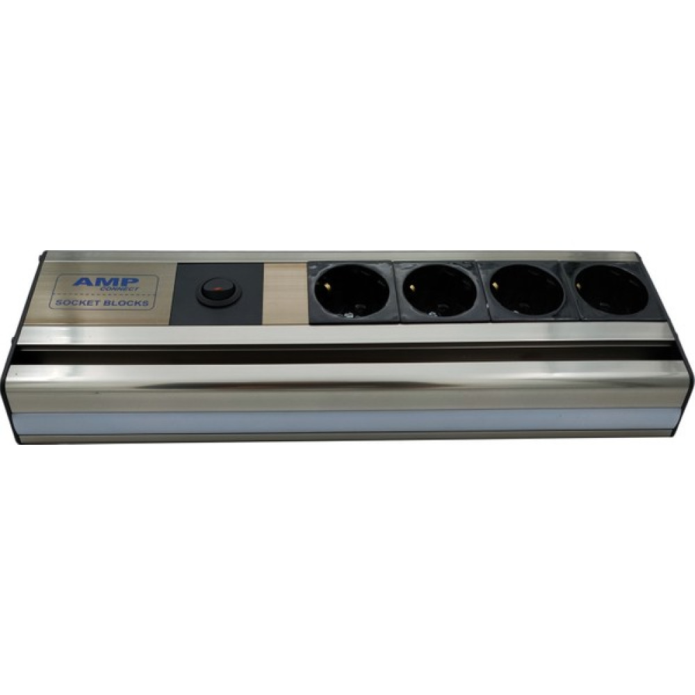 Connect Mutfak Tezgah Dolap Altı 32 cm Alttan LED Aydınlatmalı 4'lü Prizli Prizler Fiyatı