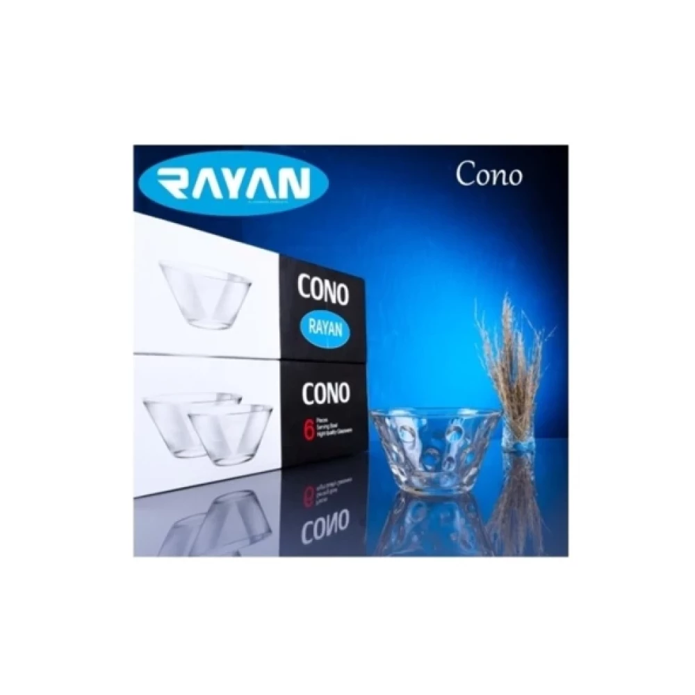 Cono Maria 6'Lı Büyük Cam Kase Royaleks-69816 Çadır Fiyatı