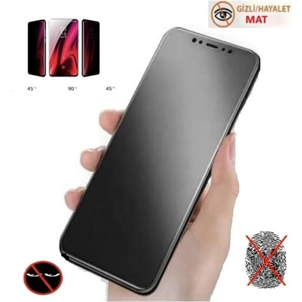 Conocer iPhone 13/13 Pro/14 Uyumlu Mat Hayalet Ekran Gizli Tam Kaplayan Kırılmaz Cam Seramik Ekran Koruyucu Cep Telefonu Ekran Koruyucusu Fiyatı