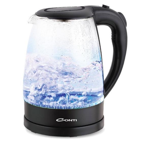Conti CK-250 Glass Siyah 1500 W Su Isıtıcı Su Isıtıcıları / Kettle Fiyatı