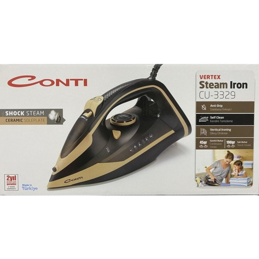 Conti CU-3329 Vertex 0-100 200-300 220 - 240 V Buharlı 2401 Watt ve Üzeri Seramik 0-1 L C / F - Altın Oto Boyaları Fiyatı