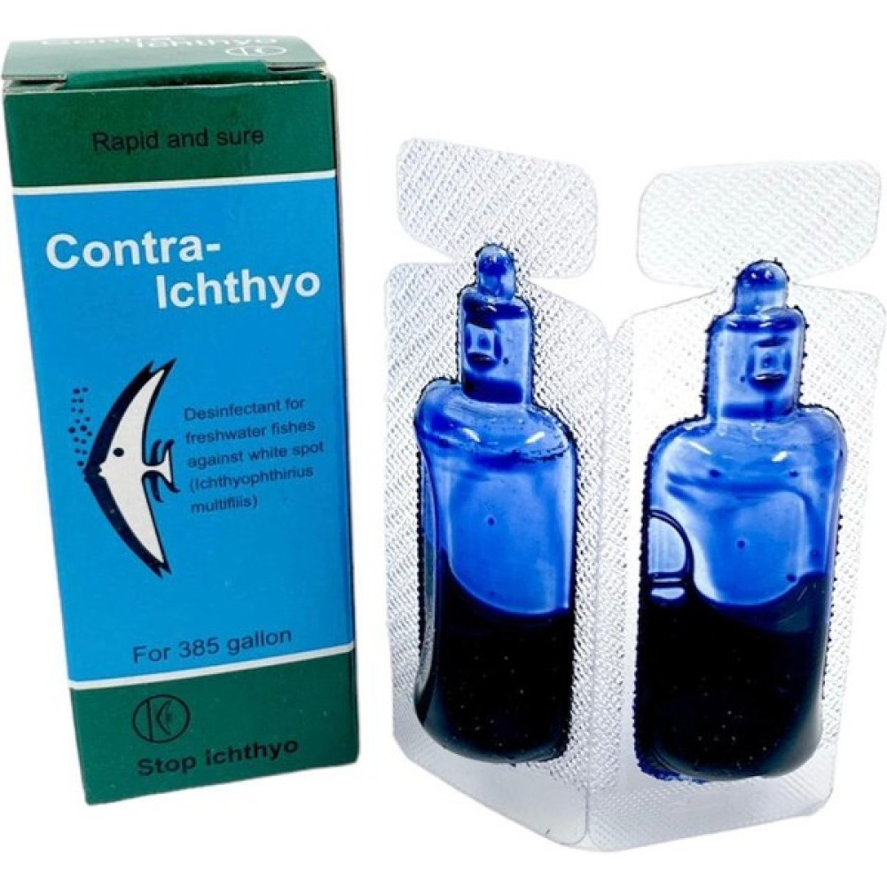 Contra Ichthyo Beyaz Benek Için Metilen Mavisi 2 Tüp Evcil Hayvan Ürünleri Fiyatı