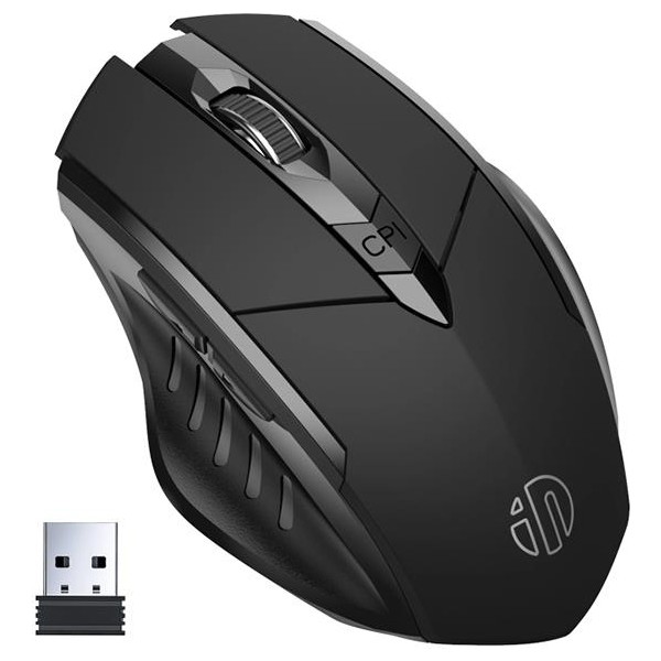 Coofbe 2.4g Şarj Edilebilir 700 Mah Bataryalı 4dpı 2.4g Kablosuz Mouse Windows Ios Mac Uyumlu Mouse - Siyah Klavye - Mouse Fiyatı