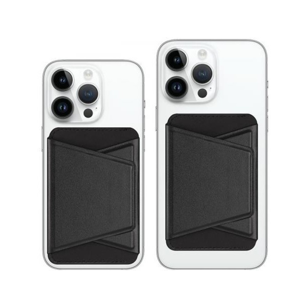 Coofbe 2in1 Telefon Arkası Cüzdan ve Magsafe Masaüstü Telefon Stand Apple iPhone 12 13 14 15 Pro Max Stand - Siyah Cep Telefonu Tutucu Fiyatı