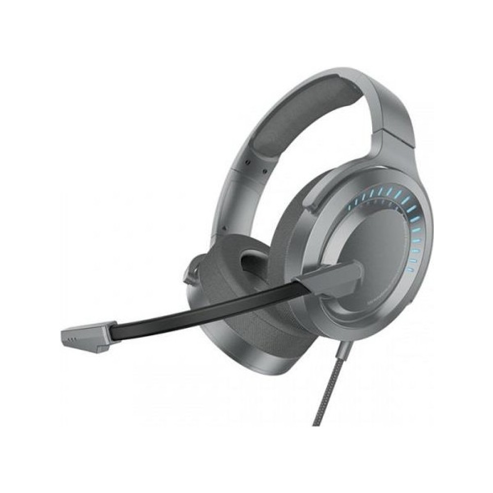 Coofbe 3D Surround Rgb Işıklı USB ve Type-C Girişli Profesyonel Oyuncu Kulaklığı Kafaüstü Gaming Kulaklığı - Gri Kulak Üstü Kulaklık Fiyatı
