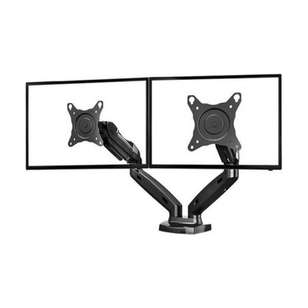 Coofbe Amortisörlü Çift Monitör Tutuşlu 17-30" Monitör Tutucu Ergonomik Eğim Yükseklik Ayarlı LCD LED Monitör Tutucu Monitör Aksesuarları Fiyatı