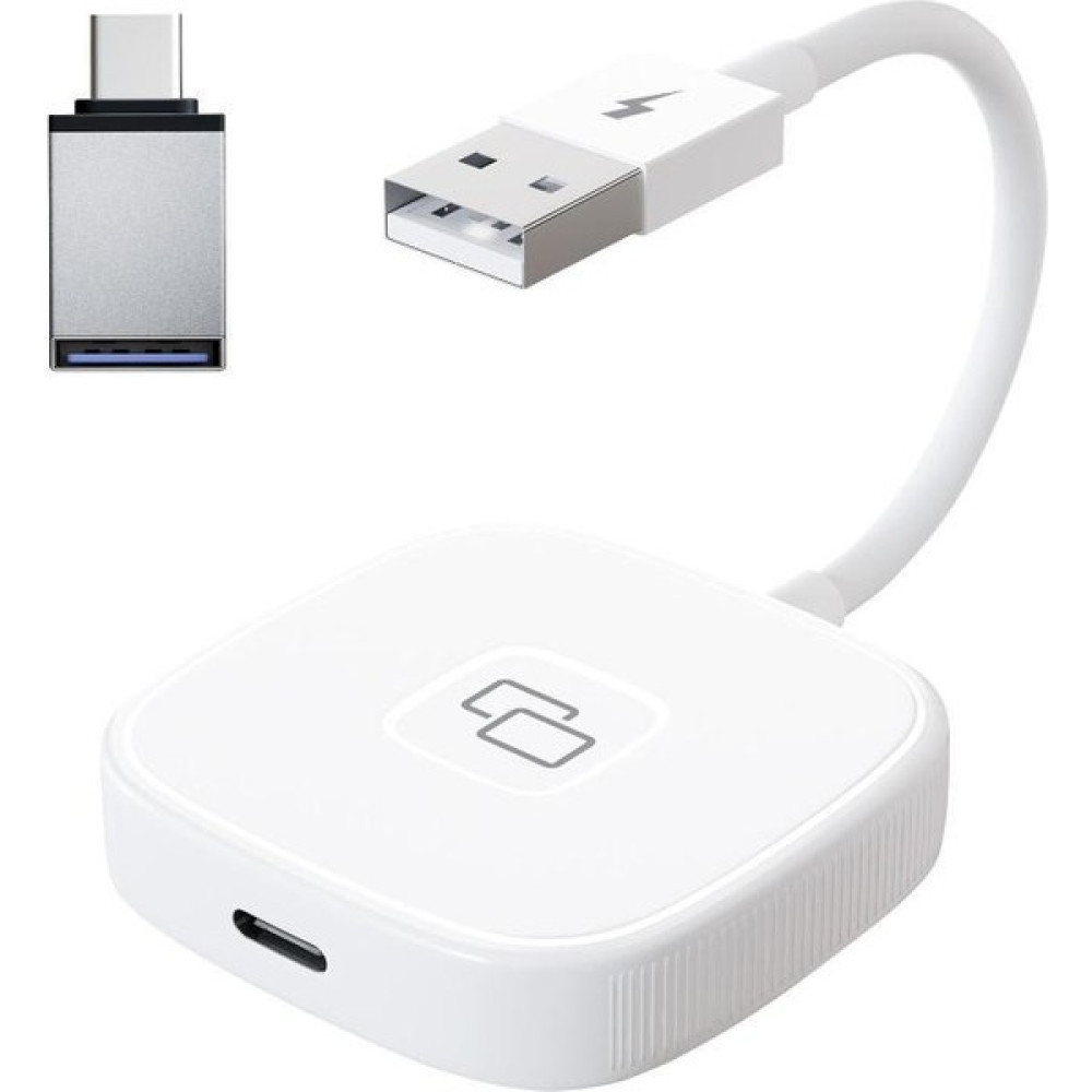 Coofbe Apple Car Play Aktarım Adaptörü iPhone Ekran Yansıtıcı Kablosuz Apple Car Play Dönüştürücü Oto Görüntü Sistemleri Fiyatı