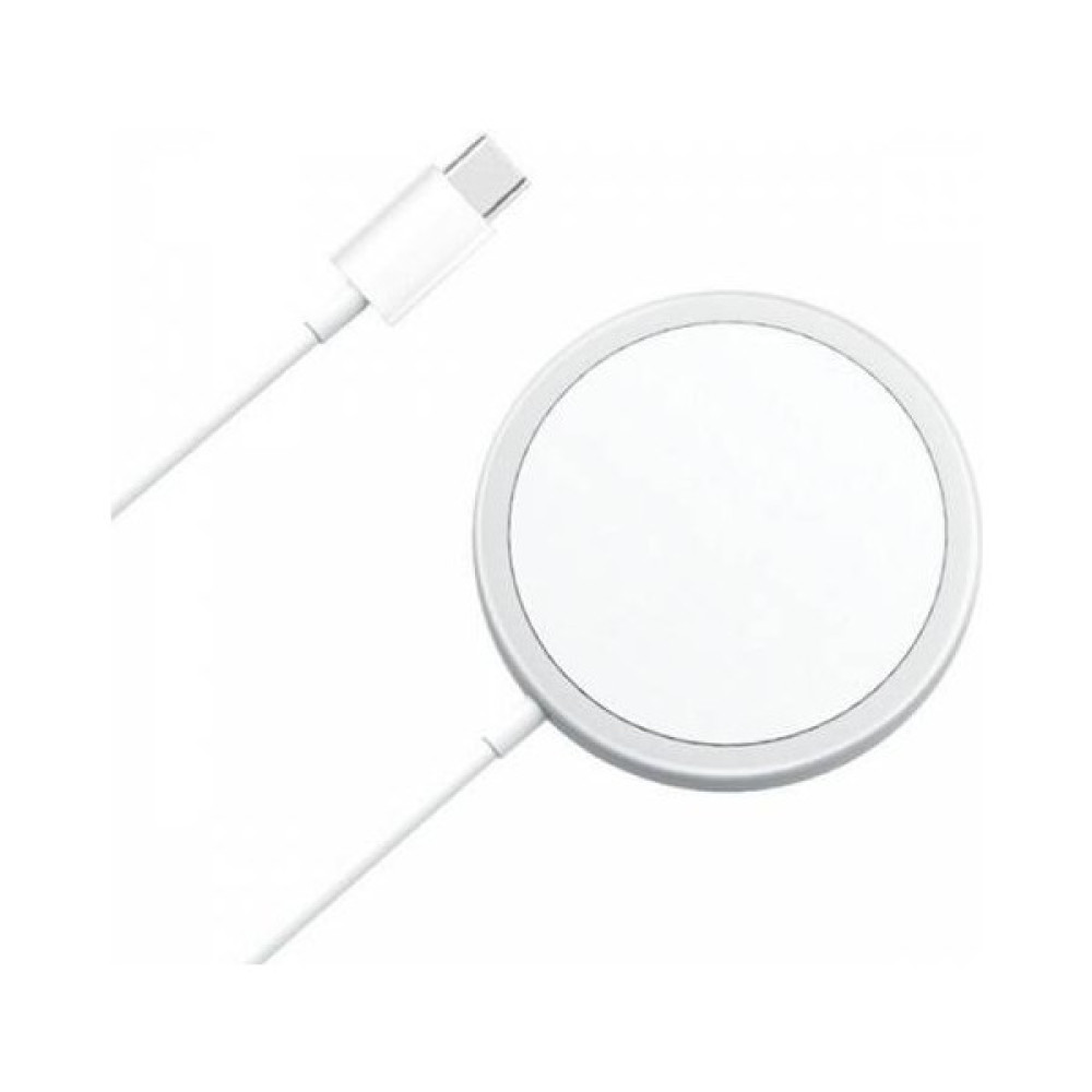 Coofbe Apple Iphone 12,13 Serisi 15W Magsafe Kablosuz Şarj Aleti, Ultra Hızlı Manyetik Şarj Cihazı - Beyaz Cep Telefonu Şarj Cihazı Fiyatı