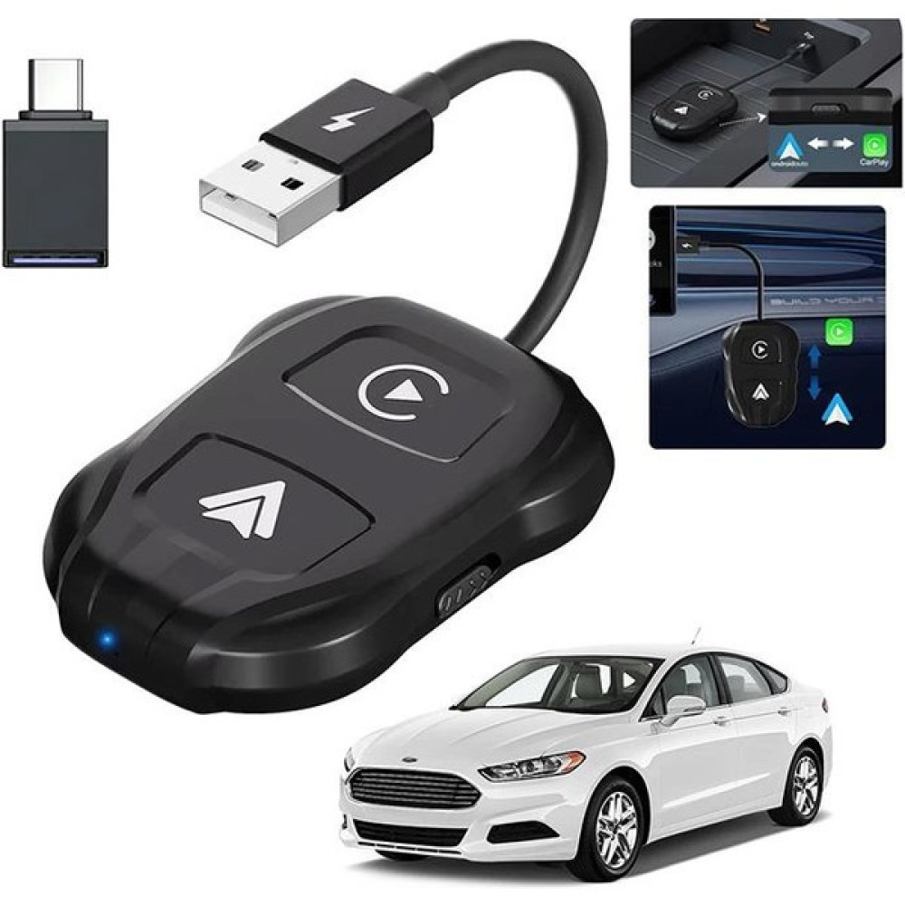 Coofbe Auto Car Play ve Apple Car Play Dönüştürücü Carplay Dongle Kablosuz Apple Car Play Çevirici Oto Görüntü Sistemleri Fiyatı
