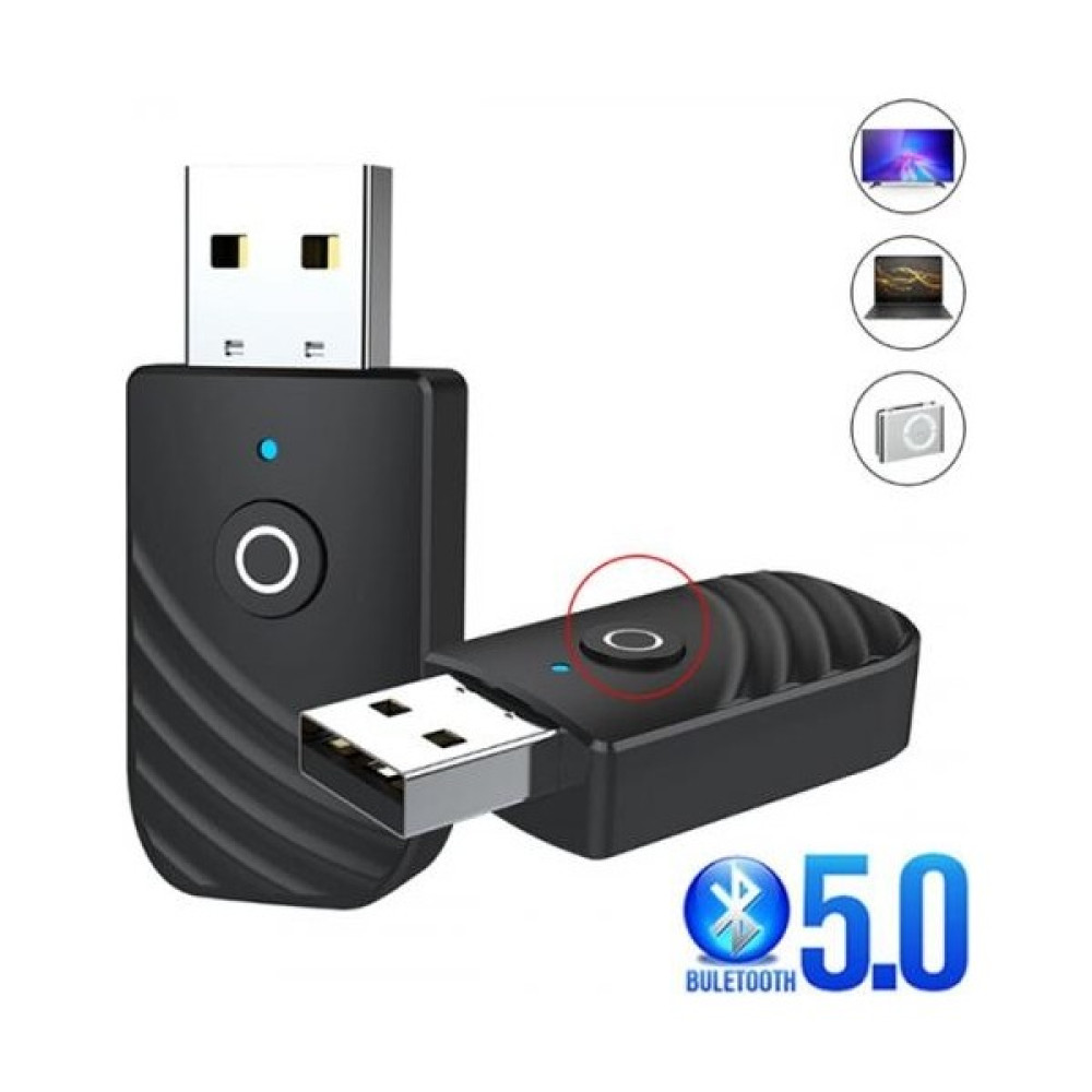 Coofbe Bluetooth Vers.5.0 USB Bluetooth Adaptör Araç Fm Transmitter Receiver Tv Adaptörü Araç Müzik Kiti - Renkli Modem Fiyatı