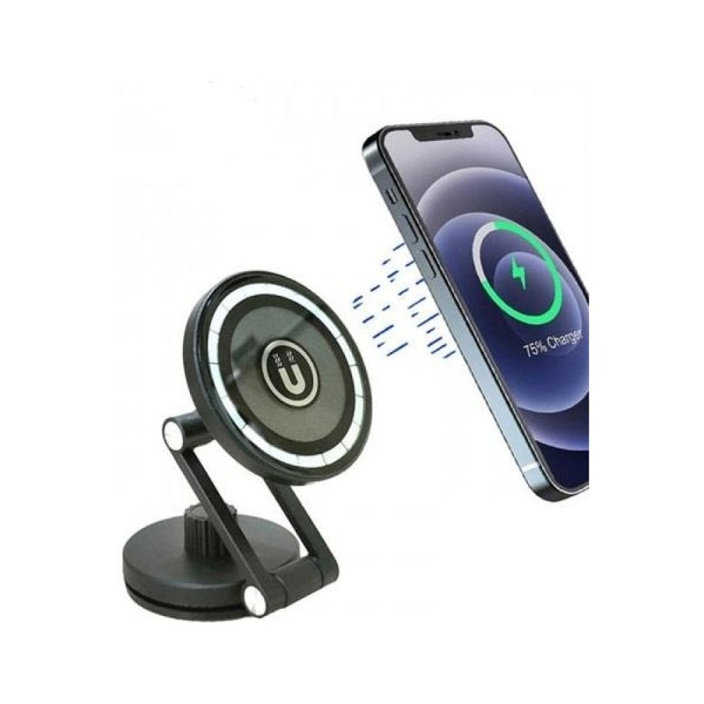 Coofbe Güçlü Magsafe Masaüstü Apple iPhone Telefon Standı Masaüstü Telefon Tutucu Apple iPhone 12 13 14 Pro Max Stand - Siyah Cep Telefonu Tutucu Fiyatı