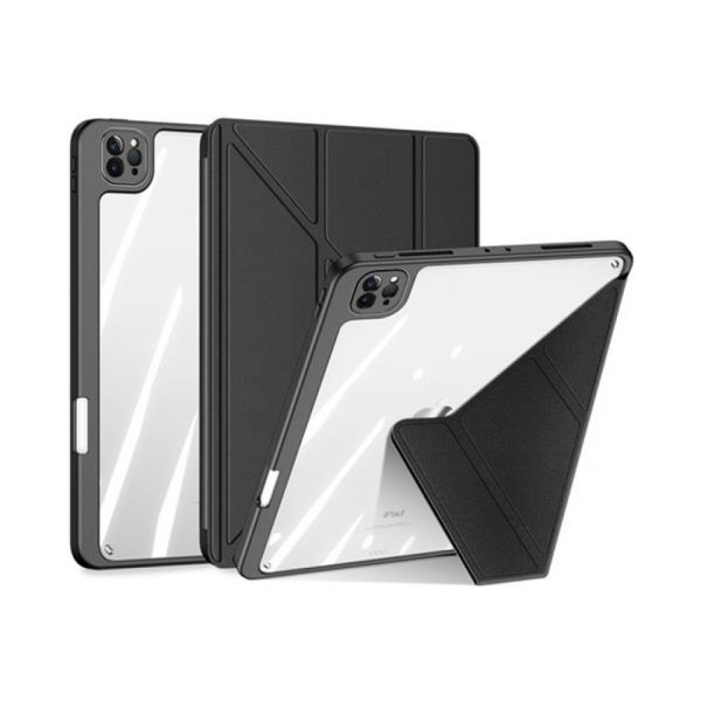 Coofbe Kalem Yerli Standlı Şeffaf Arka Kapak iPad Pro 11 Kılıf Tablet Kılıfı Manyetik iPad Pro 11 2022-2021-2020-2018 - Siyah Tablet Kılıfı Fiyatı
