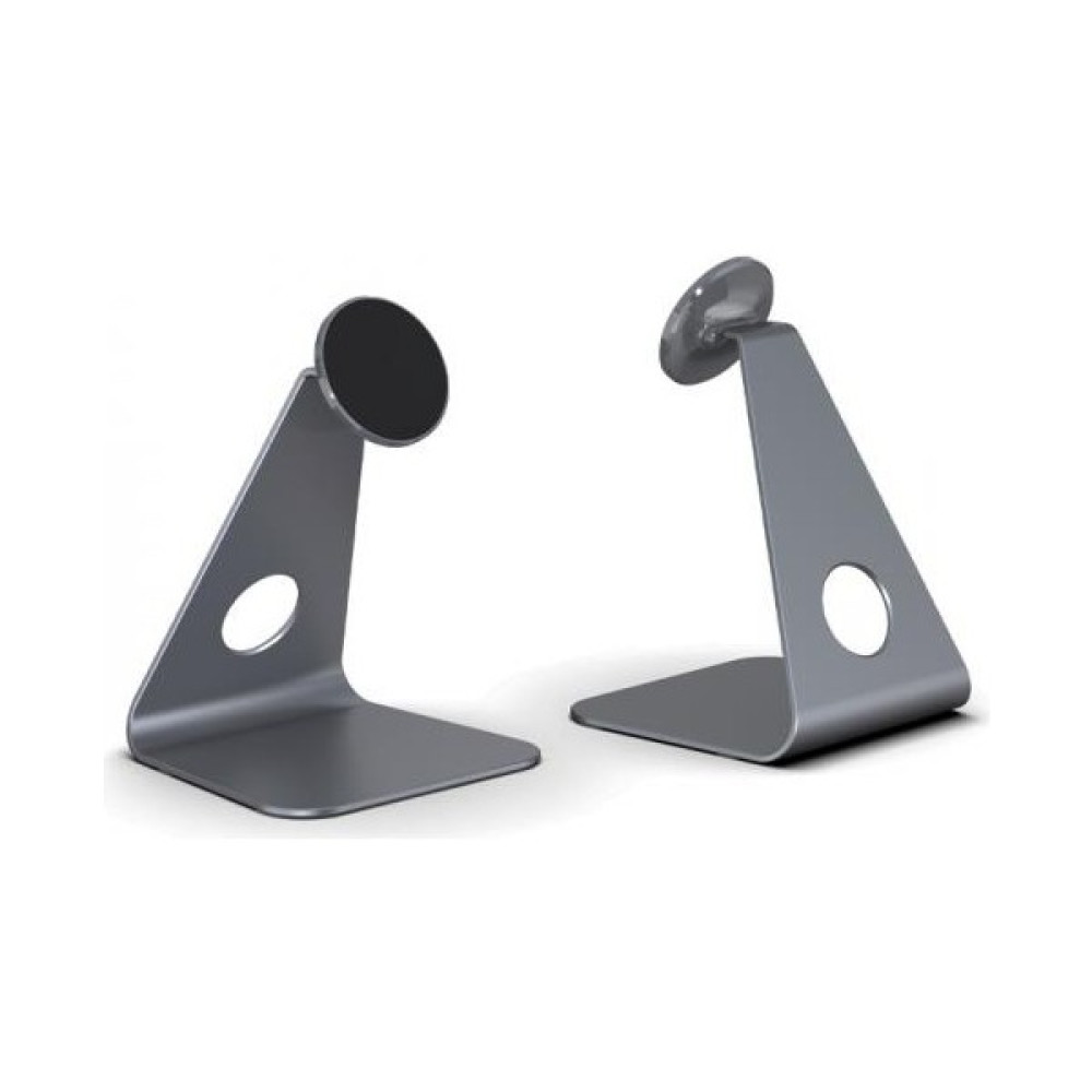 Coofbe Magsafe Uyumlu Masaüstü Stand Apple iPhone 12 13 14 Pro Max Stand Masaüstü Tutucu L Tipi Masaüstü Stand - Gümüş Cep Telefonu Tutucu Fiyatı