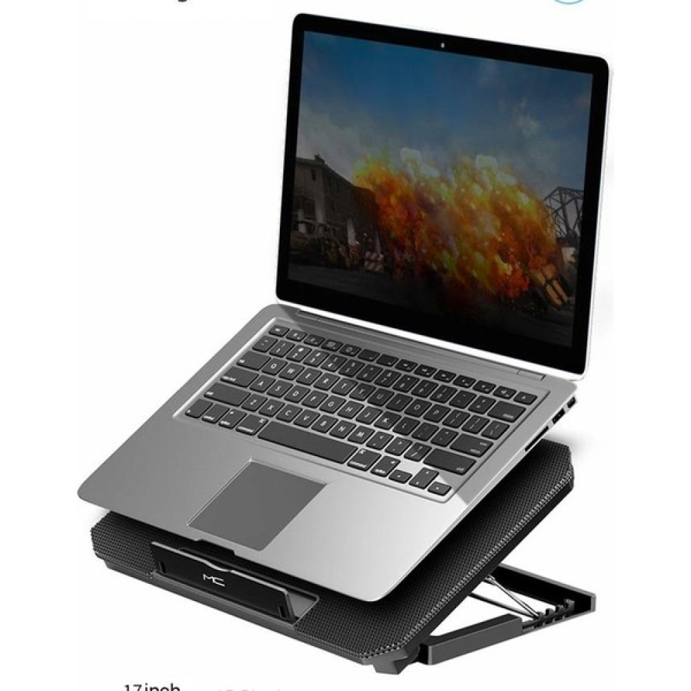 Coofbe Metal Bölmeli Profesyonel Laptop Soğutucu 2 USB Girişli Yükseklik Ayarlı Laptop Standı Soğutucu Dizüstü Bilgisayar Aksesuarları Fiyatı