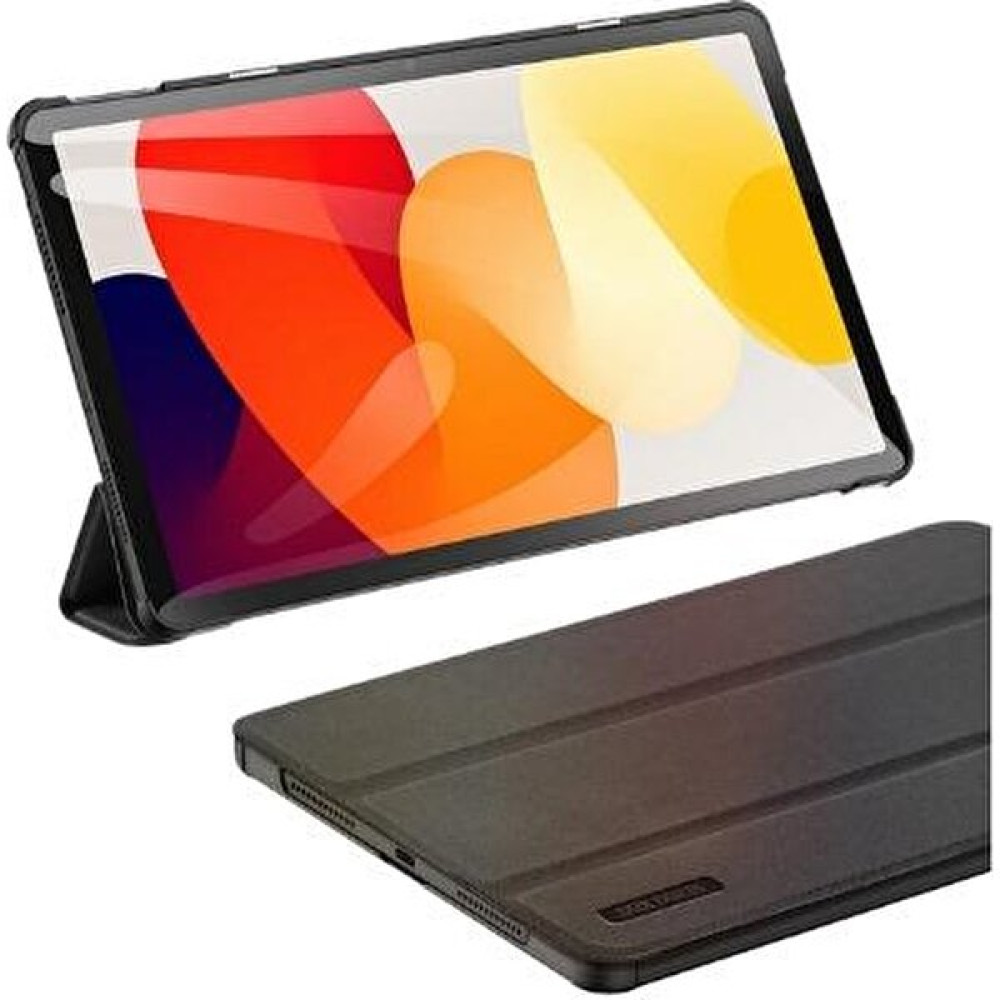 Coofbe Pu Deri Manyetic 2 Yönlü Xiaomi Redmi Pad Se 11 Kılıf Kalem Yerli Redmi Pad Se 11 Stand Kılıf - Siyah Tablet Kılıfı Fiyatı