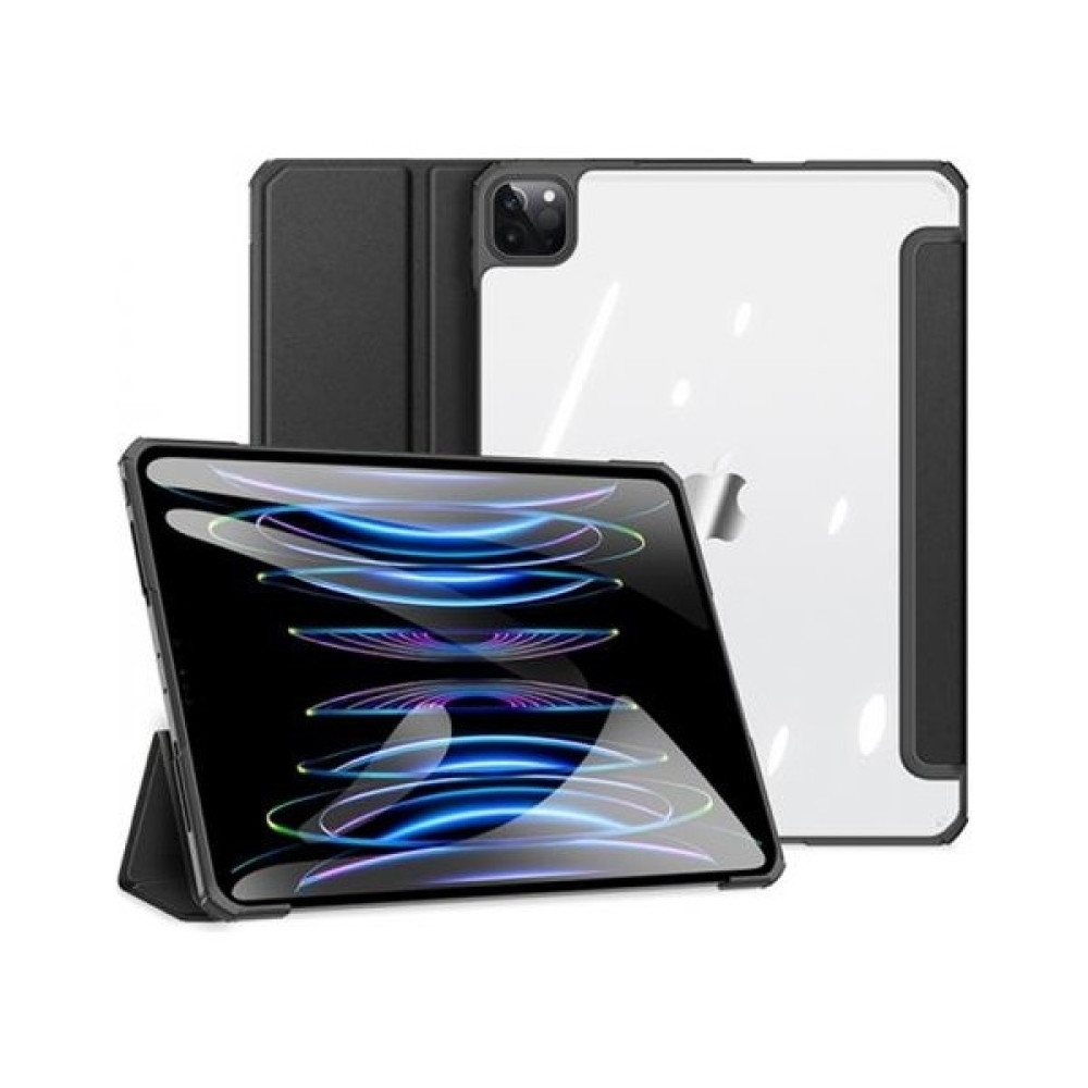 Coofbe Uyku Modlu Standlı Şeffaf Arka Kapak iPad Pro 12.9 Kılıf iPad Pro 12.9 Tablet Kılıf 2022-2021-2020-2018 - Siyah Tablet Kılıfı Fiyatı