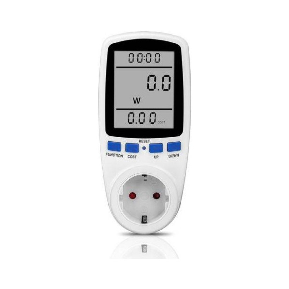 Coofbe Wattmetre Enerji Tüketim Ölçer Priz Yüksek Güç Uyarıcılı Sarfiyat Ölçer Ölçüm Priz 230V-3680W - Yok Diğer Test ve Ölçüm Cihazları Fiyatı