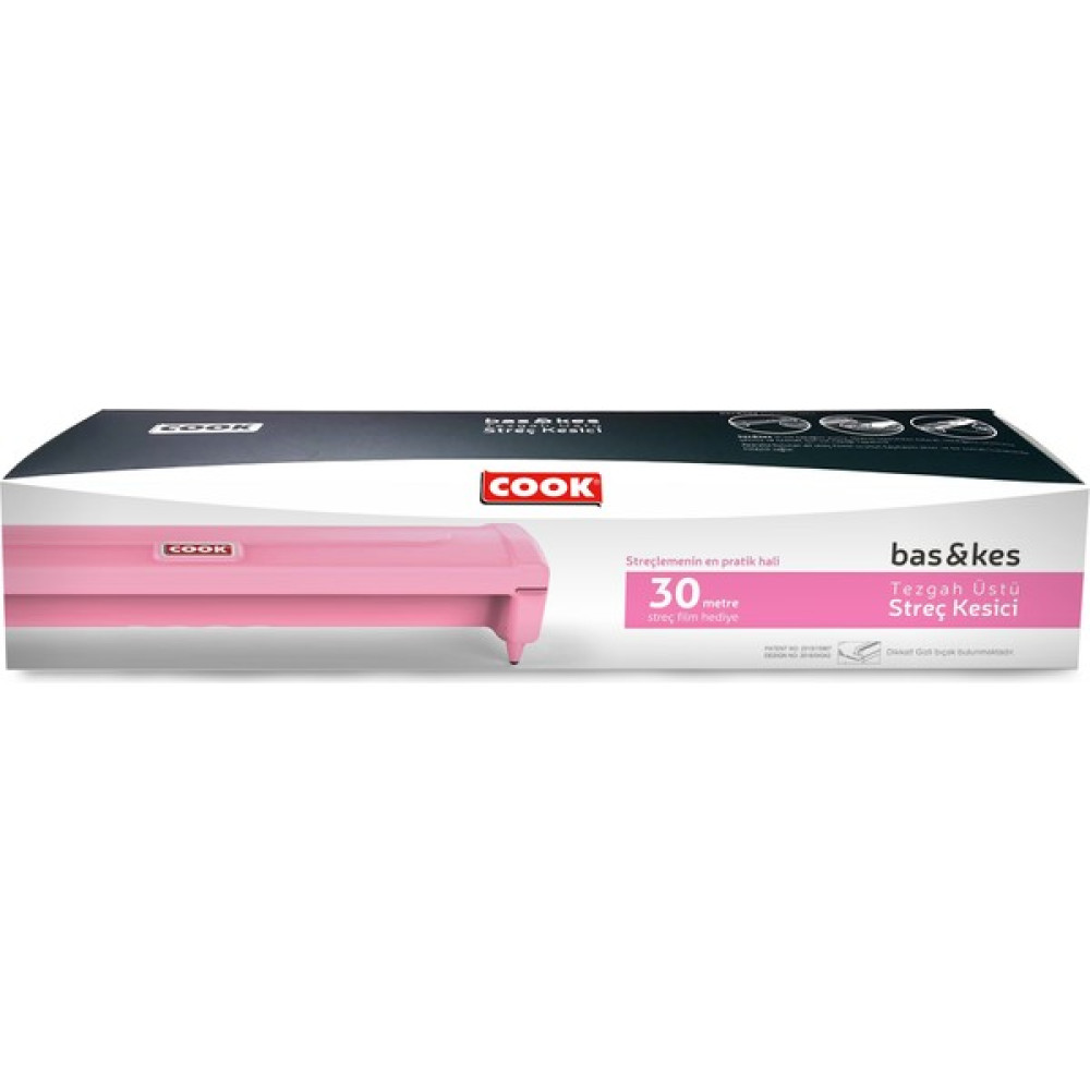 Cook Bas & Kes Strech Film 30X30 m Pembe Streç Film Fiyatı