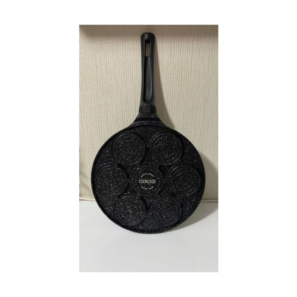 Cook Case Emoji Döküm Granit Pankek Tava 26 cm - Siyah Tavalar Fiyatı