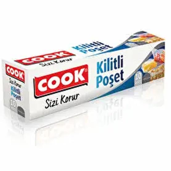 Cook Kilitli Buzdolabı Poşeti 10 'lu Buzdolabı Poşeti Fiyatı
