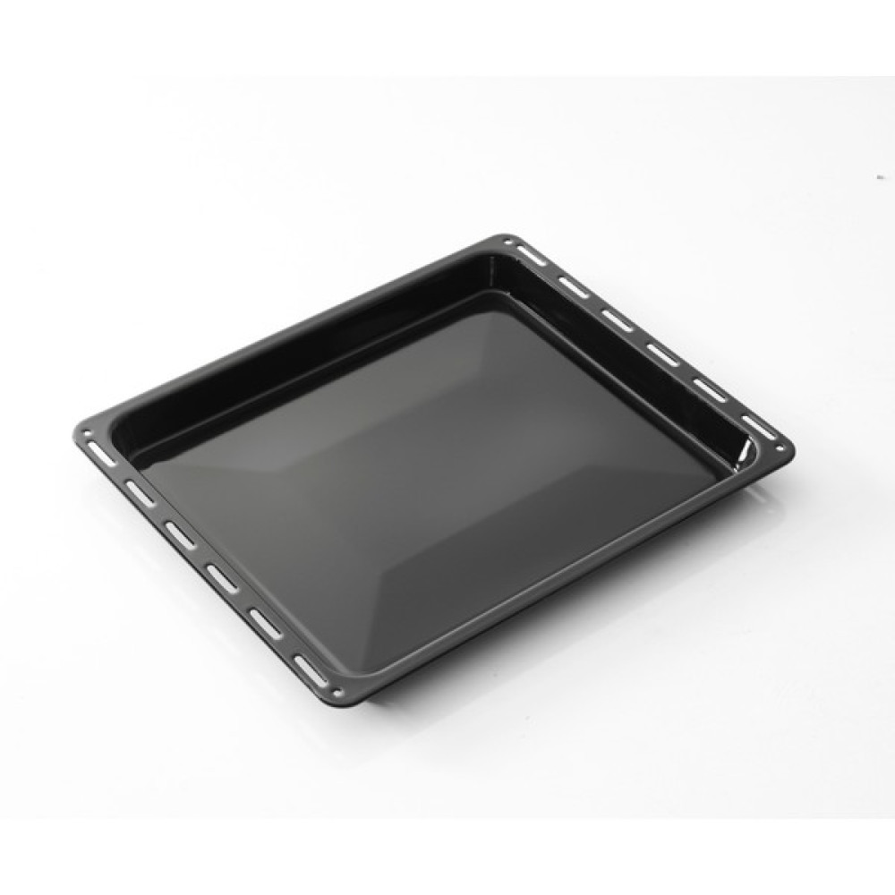 Cook-Lab Siyah Parlak Emaye Dikdörtgen Derin Ankastre Fırın Tepsisi 456*376*35 mm Tepsiler / Fırın Kapları Fiyatı