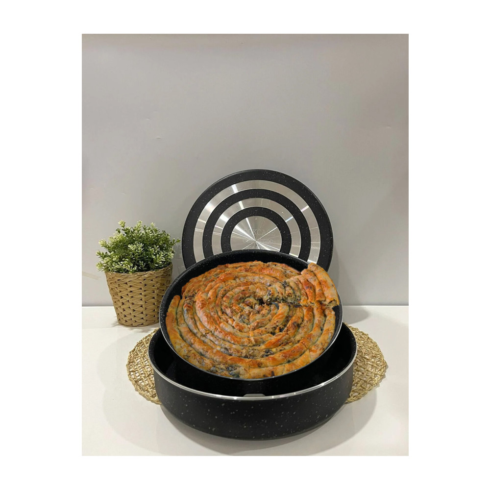 COOKCASE 28-30-32 cm 3lü Tepsi Seti Tepsiler / Fırın Kapları Fiyatı