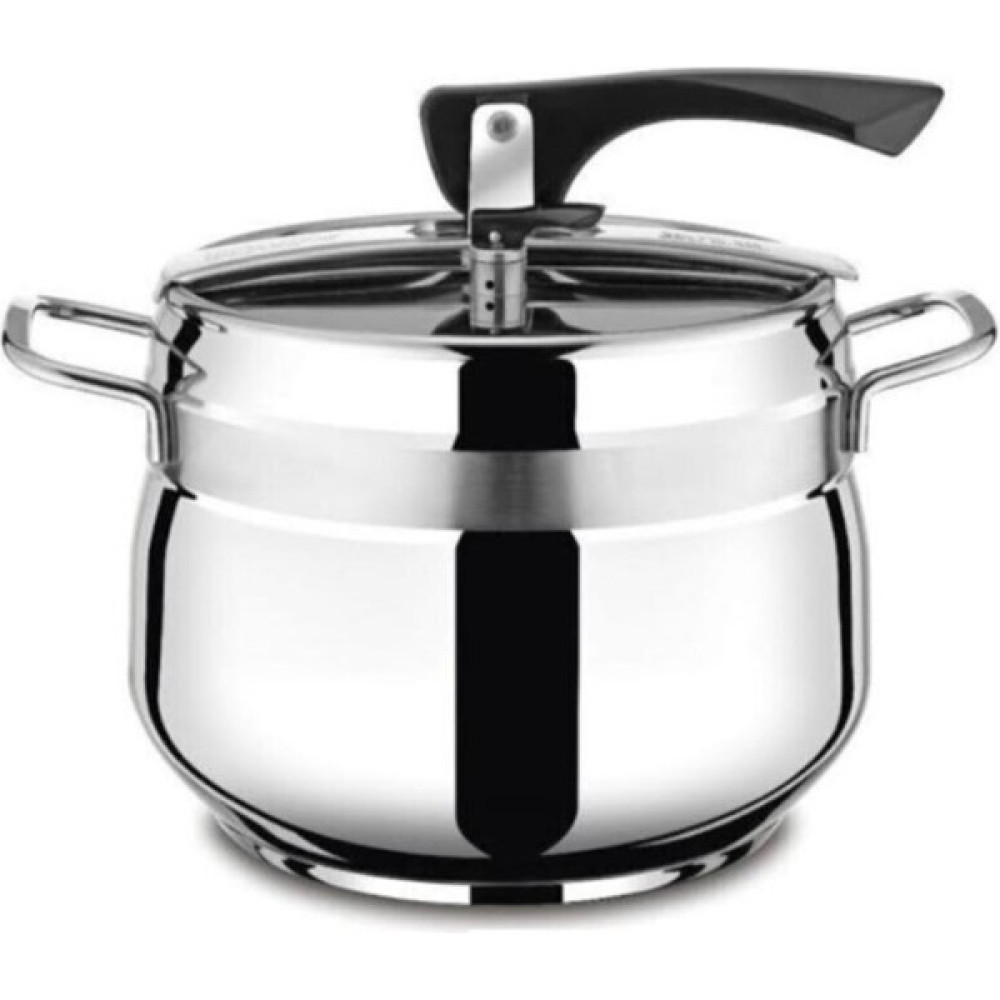 Cooker 8 Lt Düdüklü Tencere Lara CKR912 - Gümüş - 8 L Düdüklü Tencereler Fiyatı