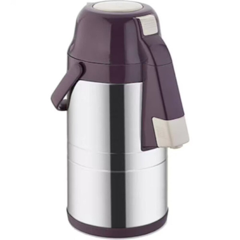 Cooker Ckr2007 2.5 L Pompalı Çelik Mor Termos Termoslar Fiyatı