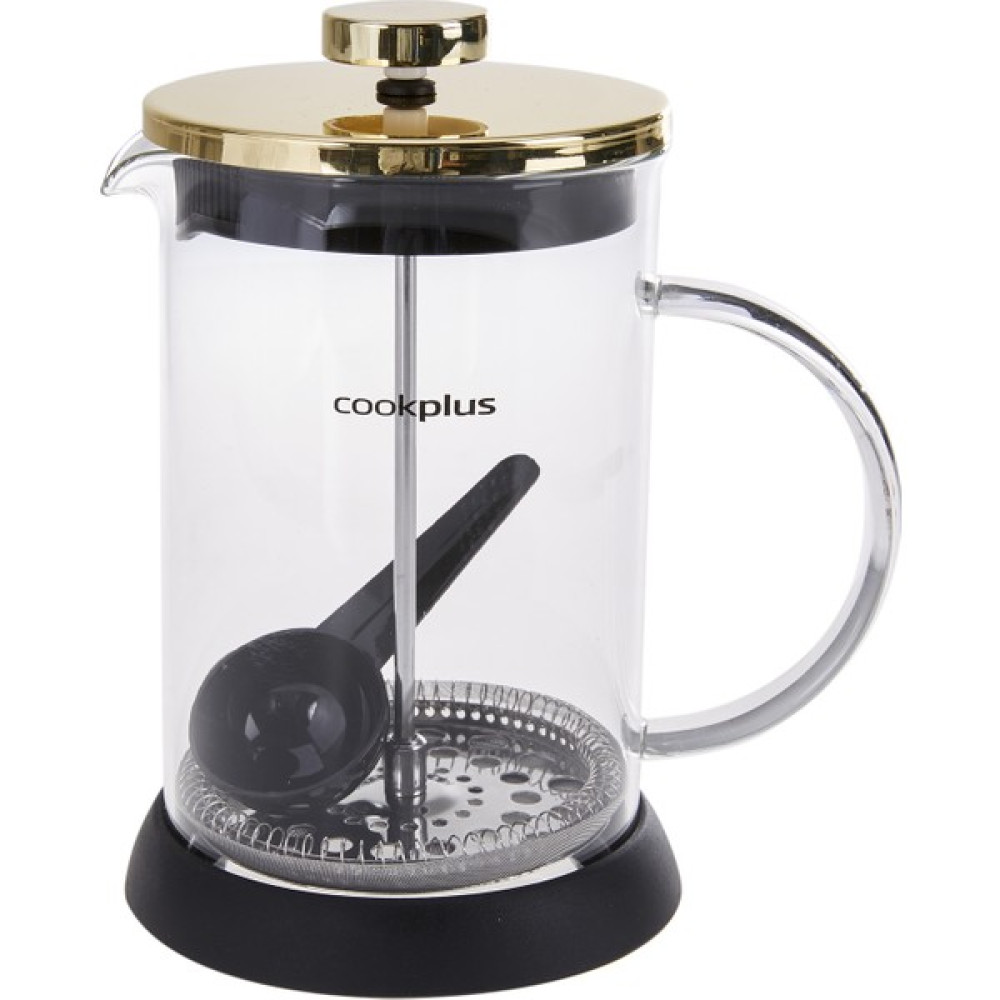 Cookplus Coffee Bean French Press Gold 800 ml French Press Fiyatı