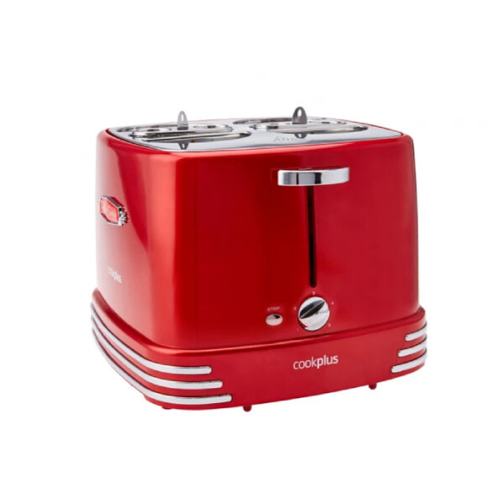 Cookplus Mutfaksever 4'lü Sosisli Sandviç (Hot Dog) Yapma Makinesi Ekmek Kızartma Makineleri Fiyatı
