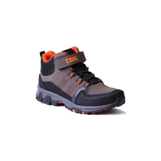 Cool 19-K02 1861 Kahve Turuncu Trekking Çocuk Botu