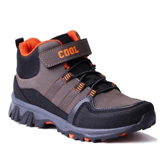 Cool 19-K02 1861 Kahve Turuncu Trekking Çocuk Botu