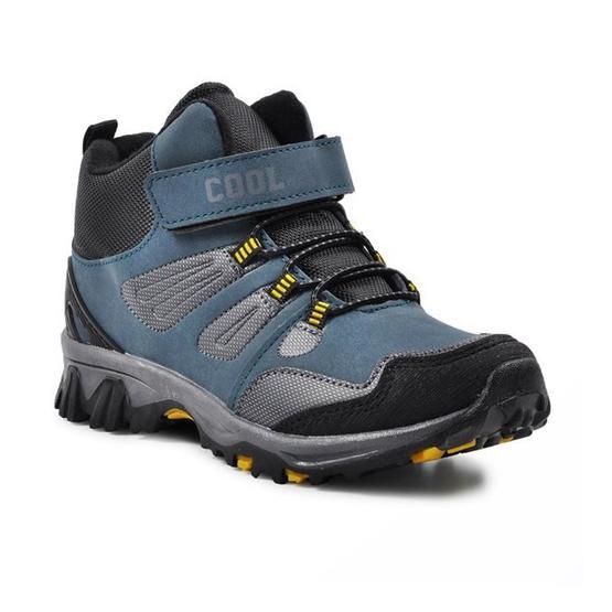 Cool 19-K06 Filet Petrol-Sarı Kışlık Erkek Çocuk Botu