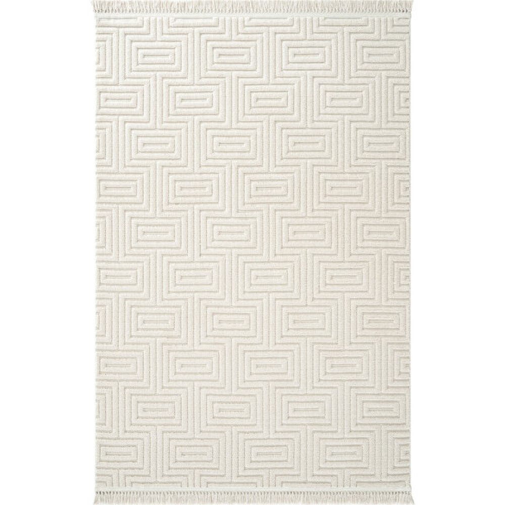 Cool Halı Harmony 1550 Krem Yumuşak Dokulu Çocuk Odası Halısı Modern Koridor Salon Dokuma Makine Halısı - 80 x 150 cm Salon Halısı Fiyatı
