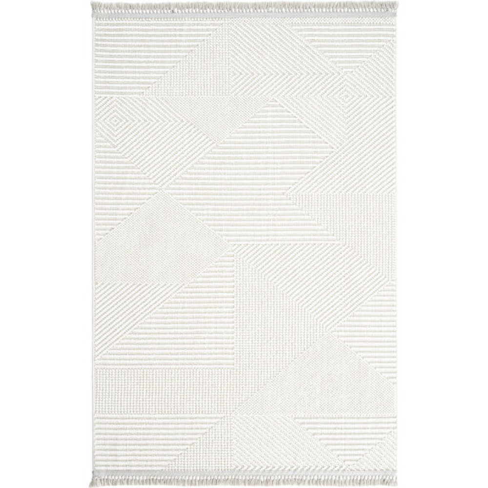 Cool Halı Vera 1454 Krem Yumuşak Dokulu Halı Kilim Salon Mutfak Koridor Kesme Yolluk Dokuma Makine Halısı - 80 x 400 cm Salon Halısı Fiyatı