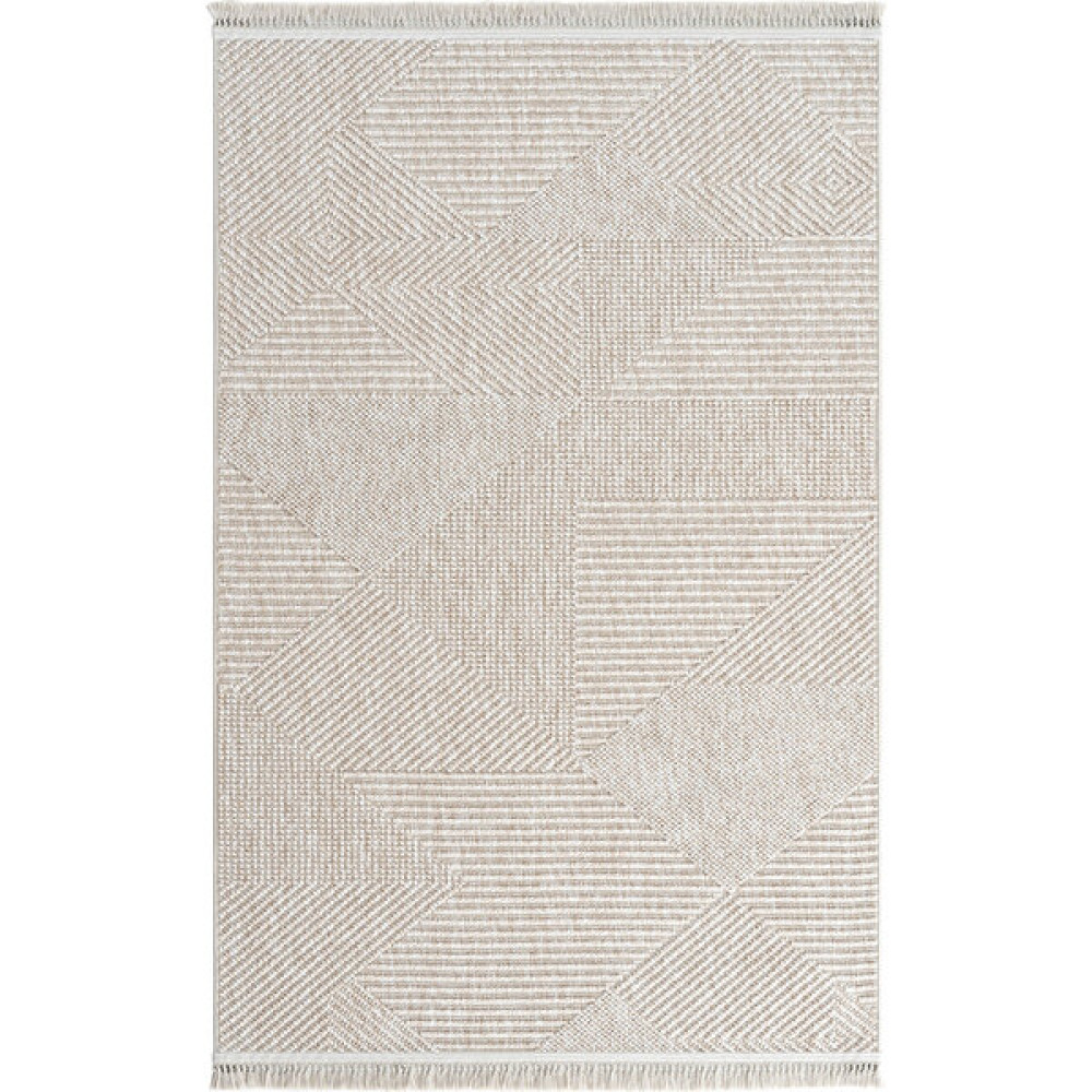 Cool Halı Vera 1455 Vizon Yumuşak Dokulu Halı Kilim Salon Mutfak Koridor Kesme Yolluk Dokuma Makine Halısı - 80 x 300 cm Salon Halısı Fiyatı