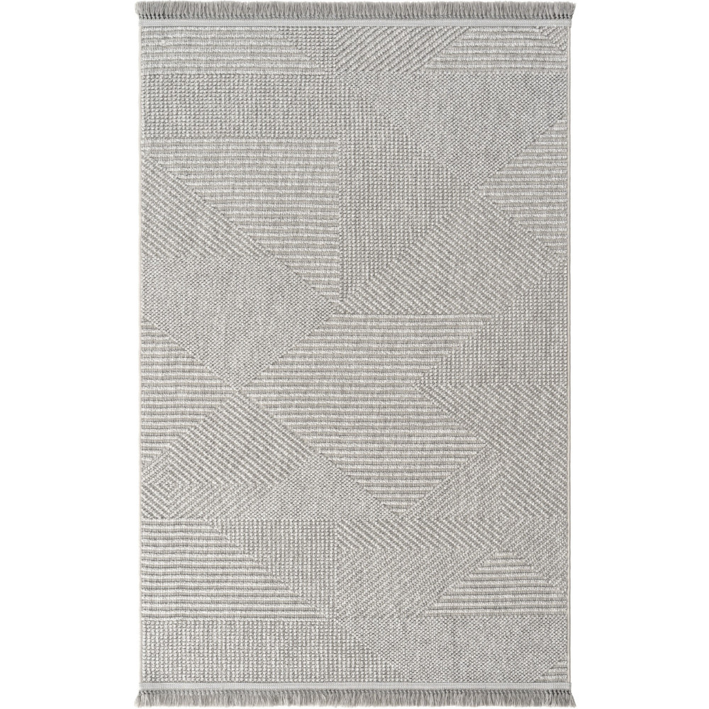 Cool Halı Vera 1456 Gri Yumuşak Dokulu Halı Kilim Salon Mutfak Koridor Kesme Yolluk Dokuma Makine Halısı 160 x 230 Beden Kilim Fiyatı