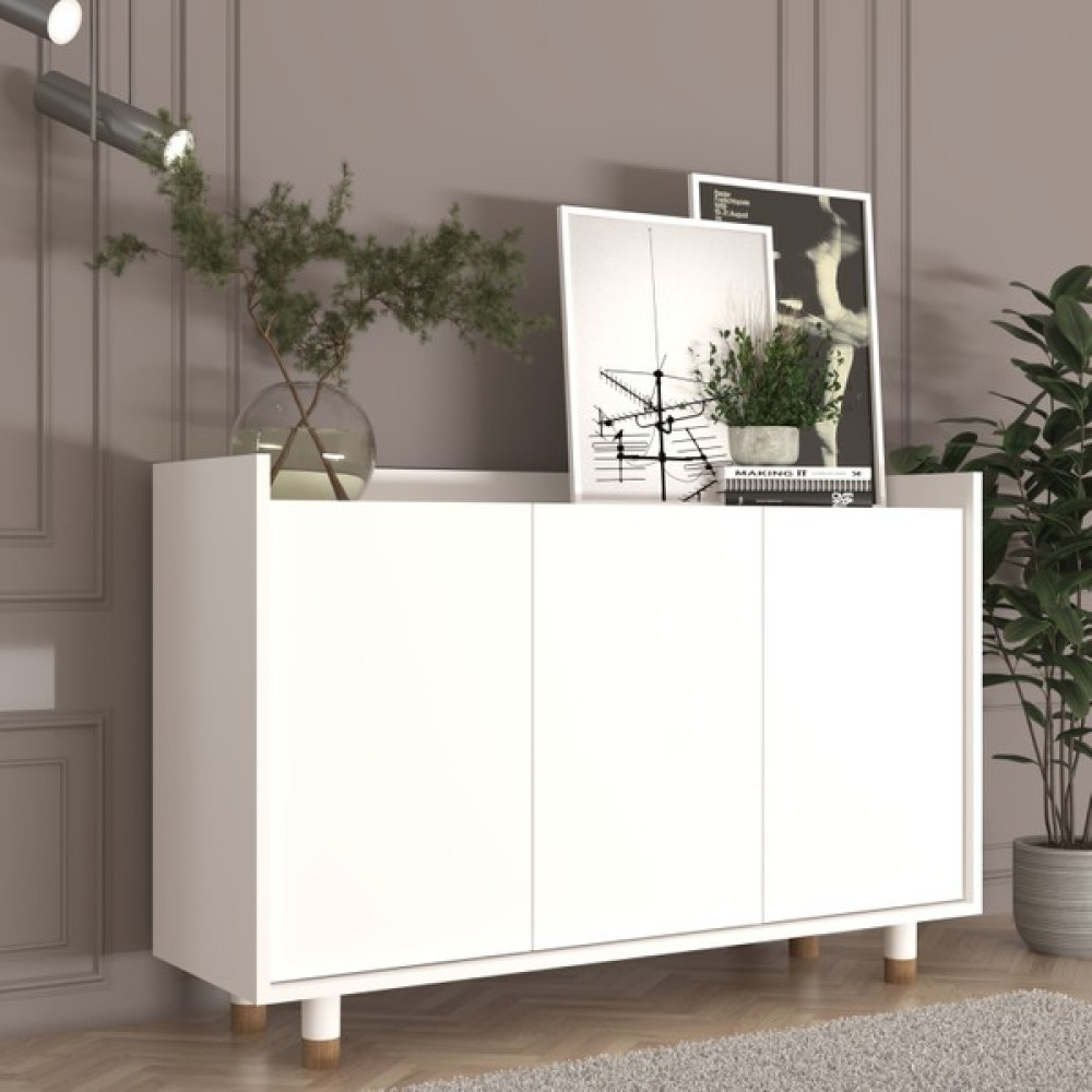 Cool Home Bono Çok Amaçlı Konsol , Kahve Köşesi Beyaz Gardrop & Dolap Fiyatı