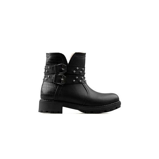Cool Kids 19-K-24-FLT Siyah Çocuk Günlük Bot