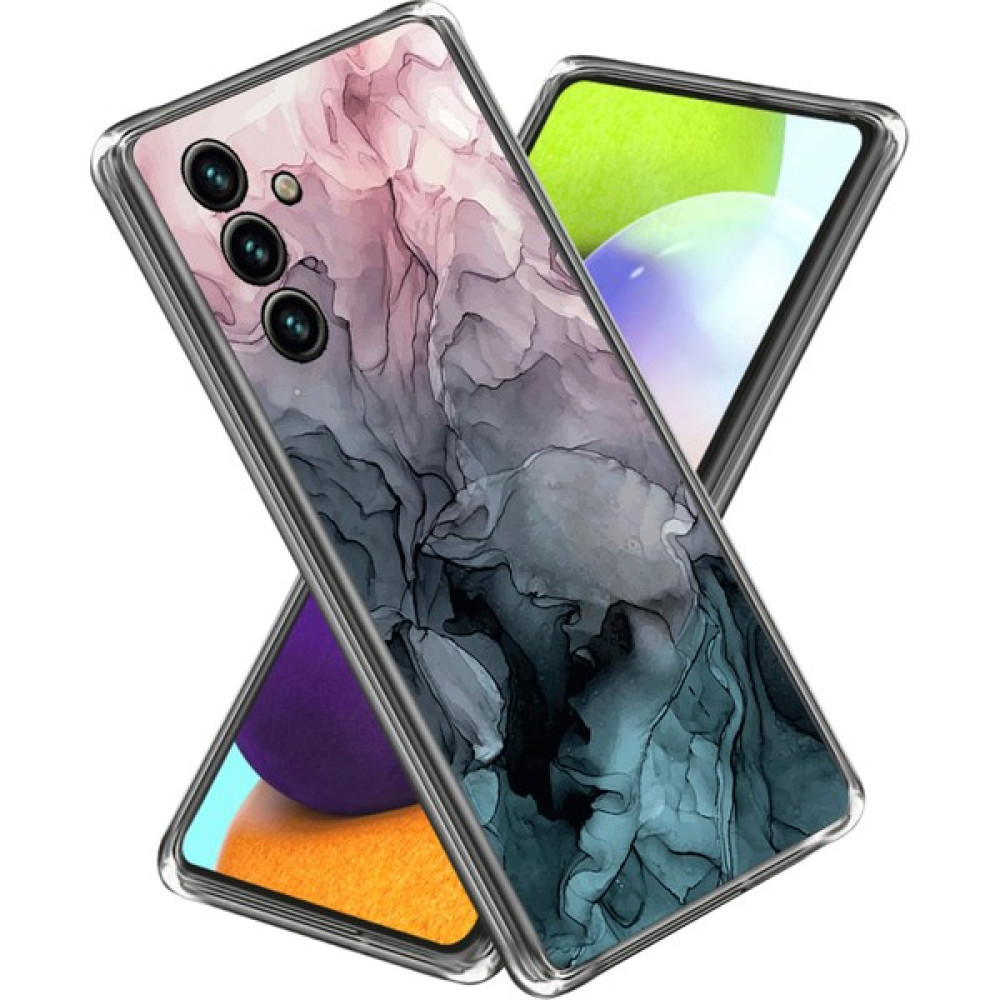 Cool-M Samsung Galaxy A54 5g Özet Mermer Baskılı Imd Tpu Telefon Kapağı Için Şok Geçirmez Kılıf (Yurt Dışından) - Çok Renkli Cep Telefonu Kılıfı Fiyatı