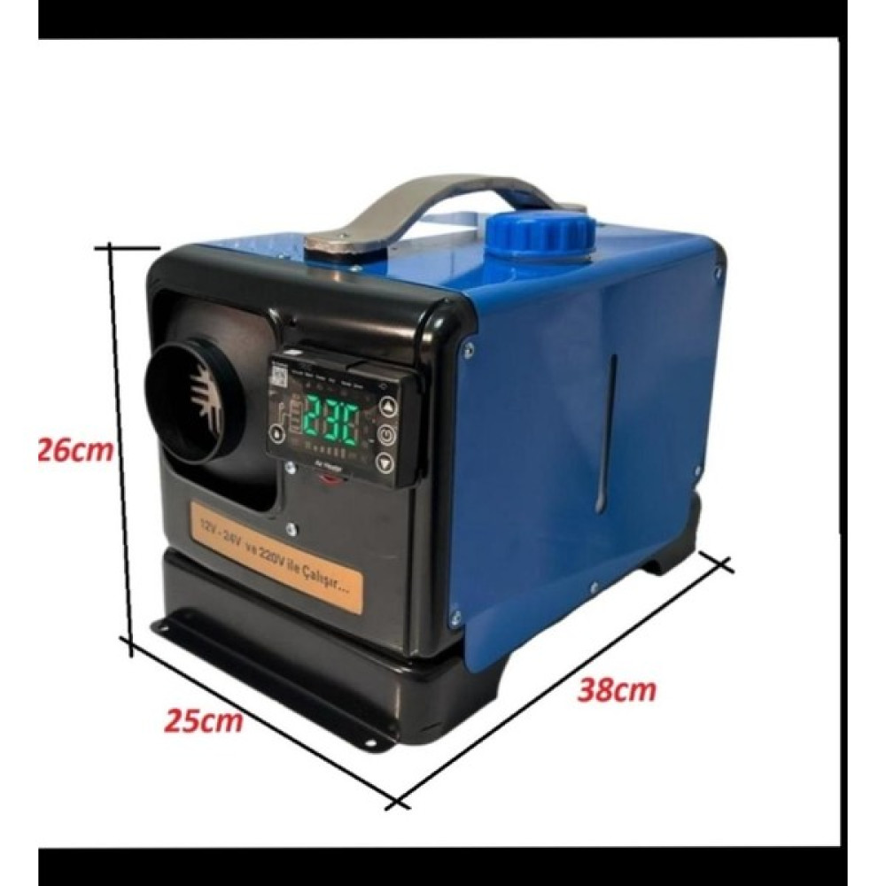 Cool Man Webasto Tipi Coolman S-44 Portable (7,5 Metre Kablolu Hakoto) Oto Boyaları Fiyatı