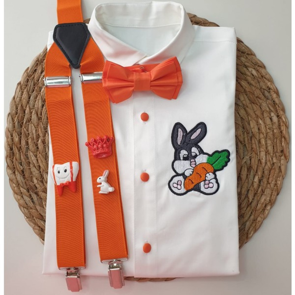 Cool Party Shop Diş Buğday Için Askı Papyon Gömlek Erkek Çocuk Gömlek Fiyatı