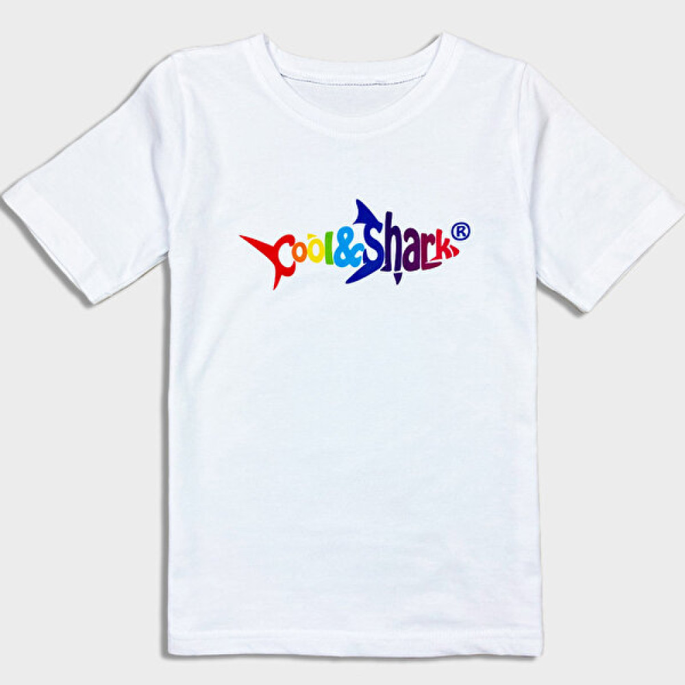 Cool & Shark Basc T-Shirt Köpekbalığı Logo Baskılı Erkek Çocuk T-shirt Fiyatı
