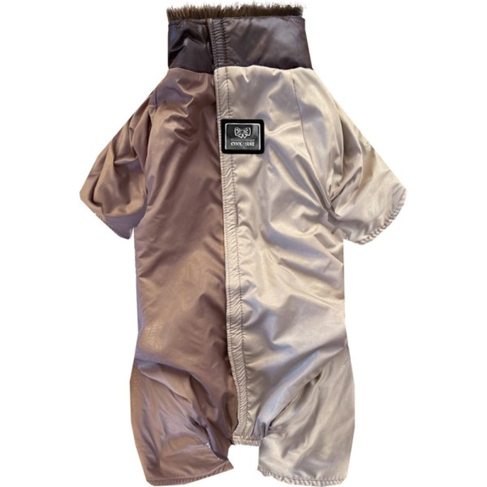 Cool Suit Su Geçirmez Boynu Kürklü Kahverengi Patchwork Köpek Kıyafeti Xs Evcil Hayvan Ürünleri Fiyatı