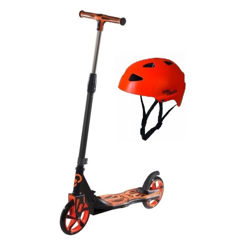 Cool Wheels Katlanır Scooter (Turuncu) + Kask Açık Hava, Deniz ve Spor Oyuncakları Fiyatı