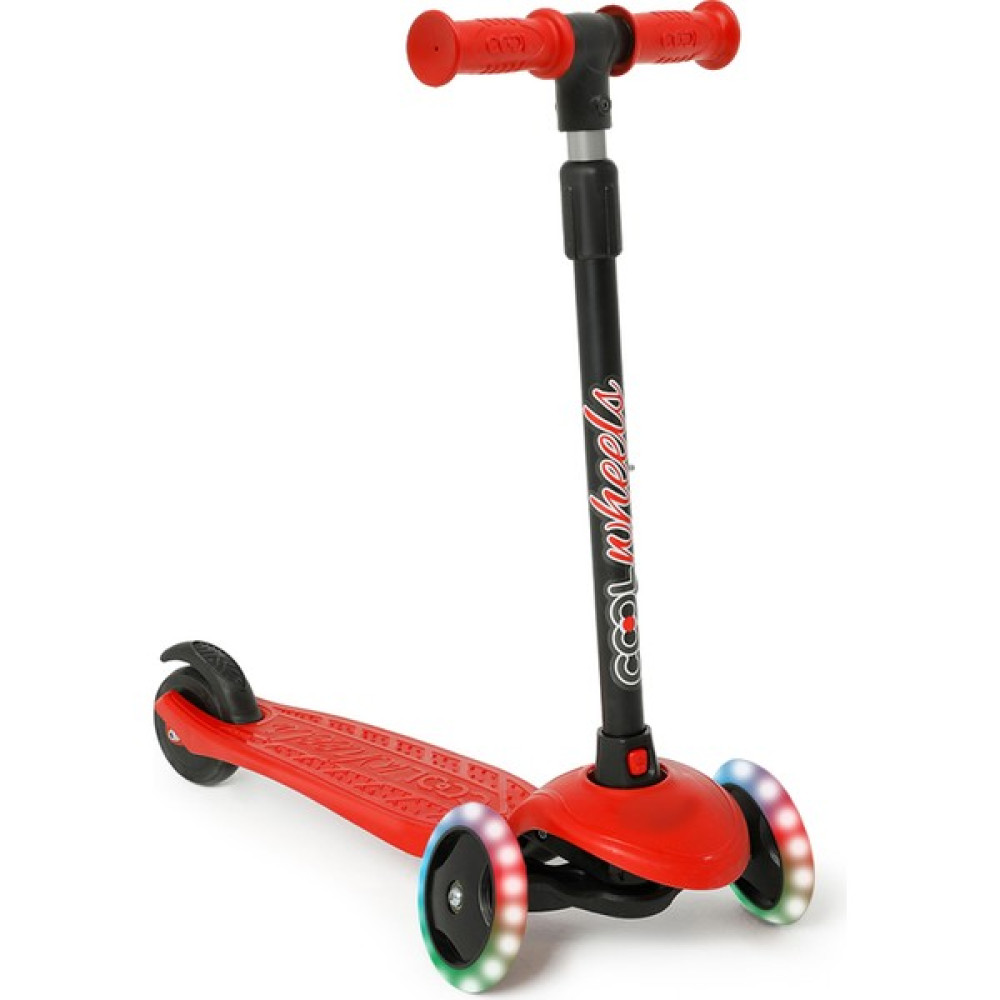 Cool Wheels Star Işıklı 3 Tekerlekli Çocuk Scooter - Kırmızı Açık Hava, Deniz ve Spor Oyuncakları Fiyatı