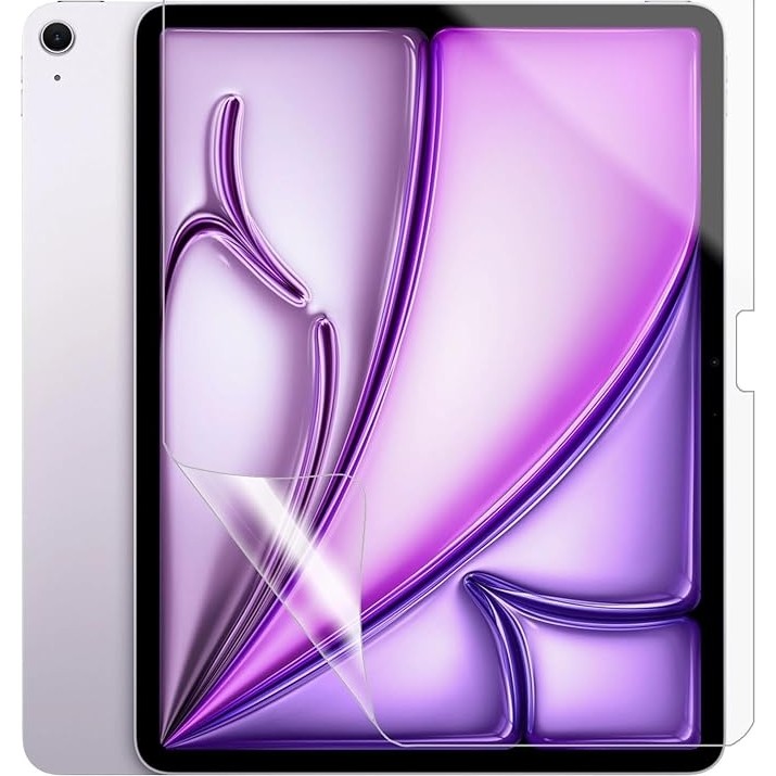 Coolacs Apple iPad Air 13 Inç 2026 M4 Uyumlu Tam Koruma Nano Esnek Tablet Kırılmaz Ekran Koruyucu - iPad Air 13 2026 M5 - Şeffaf Cep Telefonu Ekran Koruyucusu Fiyatı