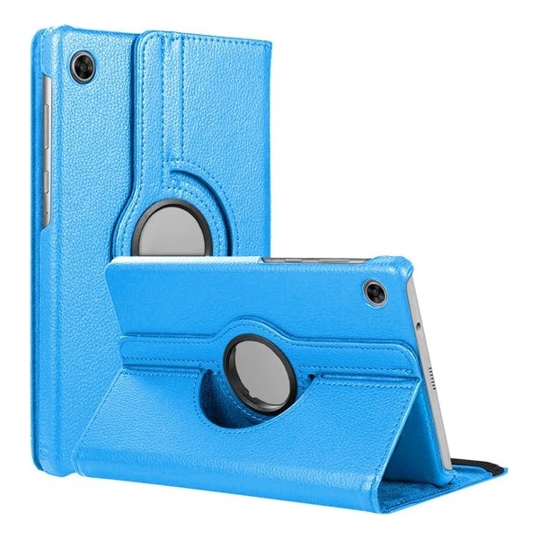 Coolacs Lenovo Tab M10 Plus Gen 3 (3. Nesil) TB-125F - TB-128F Kılıf 360° Dönebilen Standlı Tablet Kılıfı - Mavi Tablet Kılıfı Fiyatı