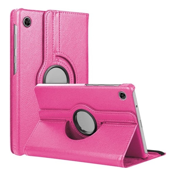 Coolacs Lenovo Tab M10 Plus Gen 3 (3. Nesil) TB-125F - TB-128F Kılıf 360° Dönebilen Standlı Tablet Kılıfı - Pembe Tablet Kılıfı Fiyatı